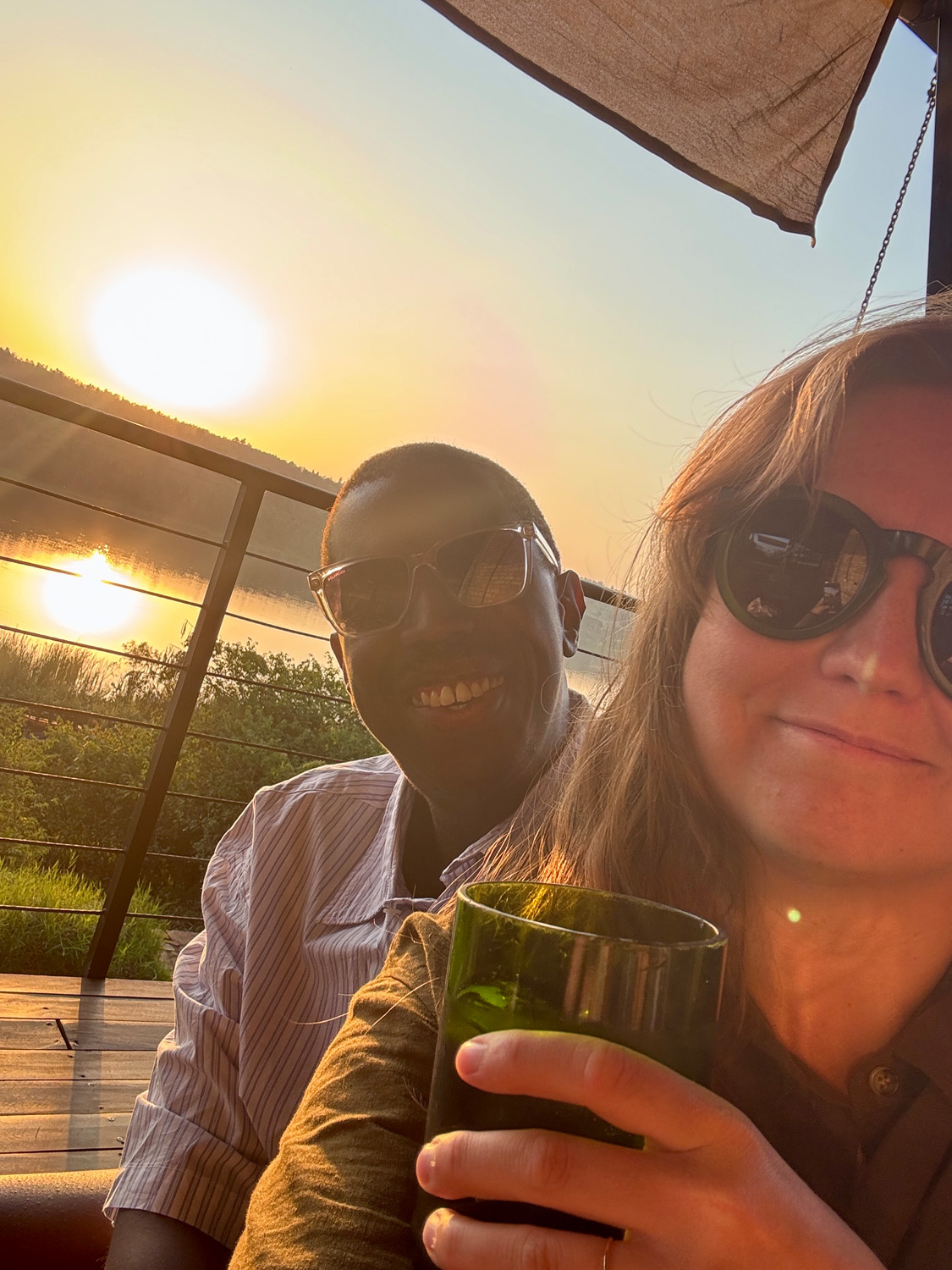 Drink i solnedgången